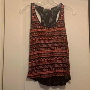 Twin Tribal Print Tanks